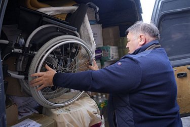 В подшефные территории доставили груз